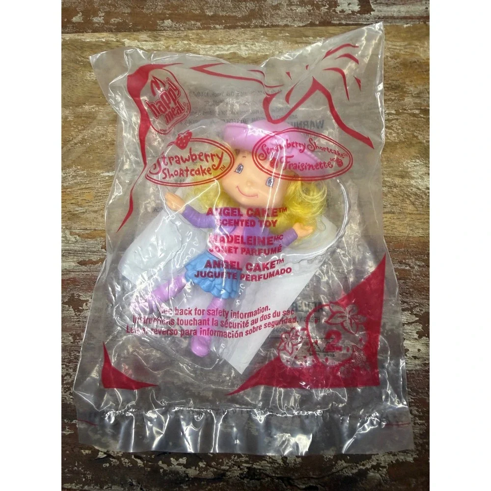 McDonald's Strawberry Shortcake Happy Meal Toys Lot of 3 Collectible Dolls NEW